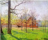 Theodore Clement Steele Canvas Paintings - Talbott Place